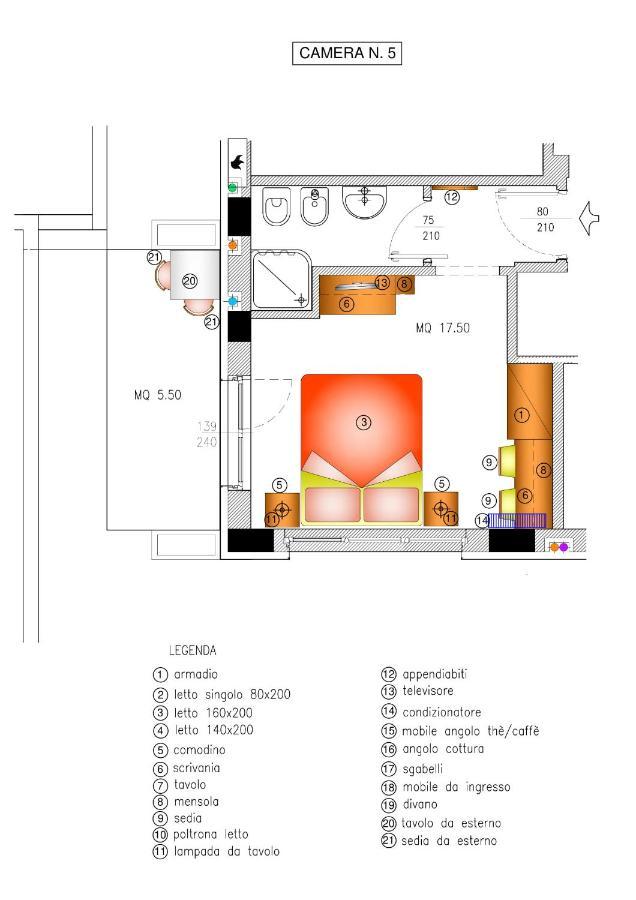 Casa Livio - Rooms And Studios Como Exterior foto
